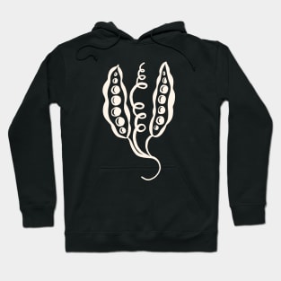 Pea pods white Hoodie